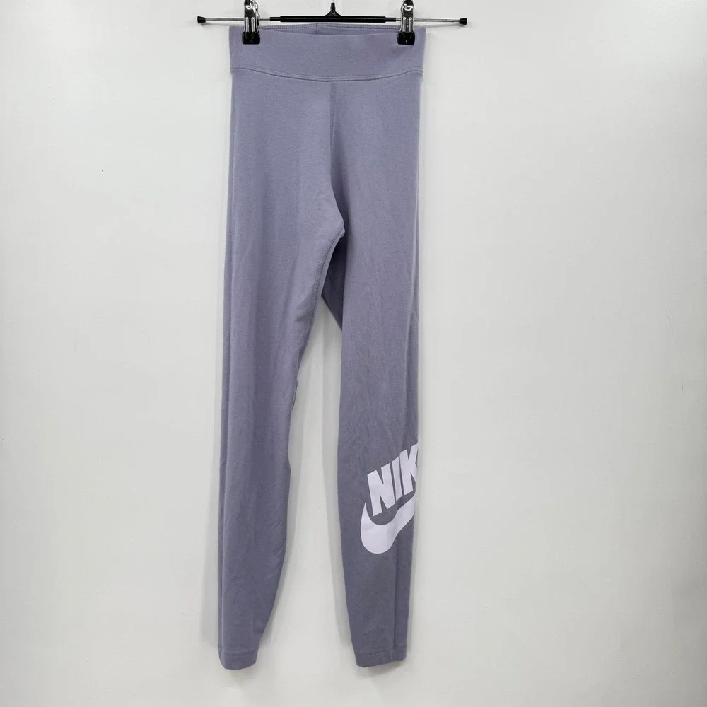 Nike Leggings Activewear‎ Athletic Gym Fitness Workout Logo XXS